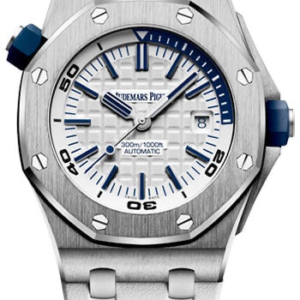 1:1 clone audemars piguet royal oak offshore diver 42mm black dial, black rubber strap 15703stoo.a002ca.01 copy