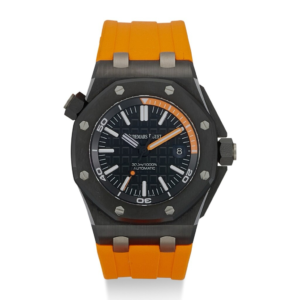 1:1 clone audemars piguet royal oak offshore diver 42mm white dial, white rubber strap 15710st.oo.a010ca.01 copy
