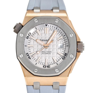 1:1 clone audemars piguet royal oak offshore diver 42mm black dial, orange rubber strap 15707ce.oo.a002ca.01 copy