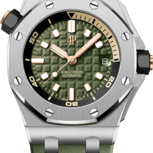 1:1 clone audemars piguet royal oak offshore diver 42mm purple dial, purple rubber strap 15710st.oo.a077ca.01 copy