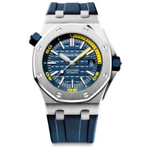 1:1 clone audemars piguet royal oak offshore diver 42mm green dial, green rubber strap 15720st.oo.a052ca.01 copy