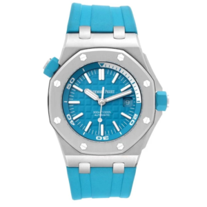 1:1 clone audemars piguet royal oak offshore diver 42mm royal blue dial, royal blue rubber strap 15720st.oo.a027ca.01 copy