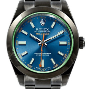 1:1 clone rolex milgauss blue 116400gv