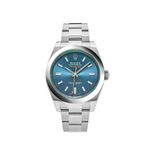 1:1 clone rolex milgauss black pvd blue face 116400gv 0002 pvd copy