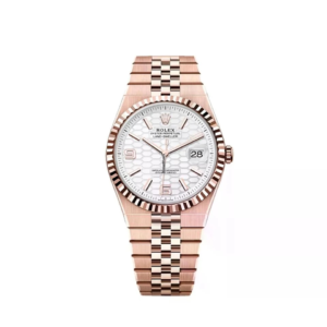 rolex land dweller 40mm everose gold 127335
